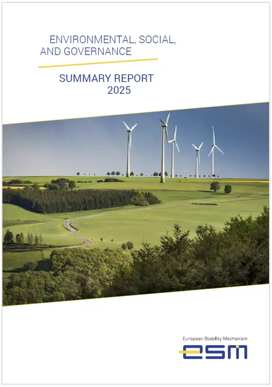 Environmental, social, and governance / ESM 